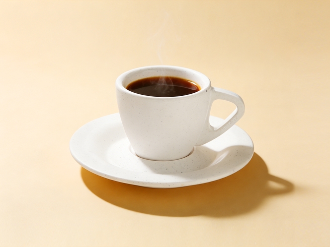 聚乳酸小号咖啡杯<br>杯120ml /盘117∗117mm